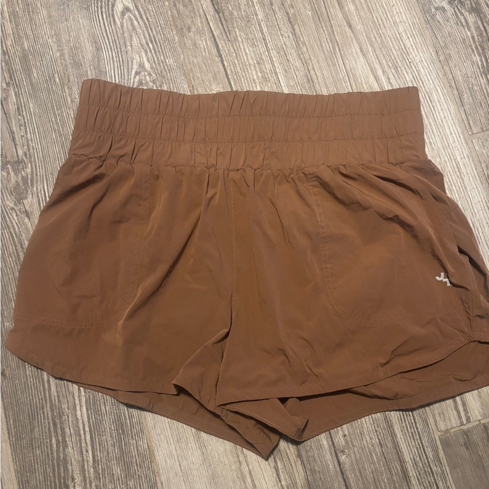 JoyLab Women's Athletic Shorts in Brown
